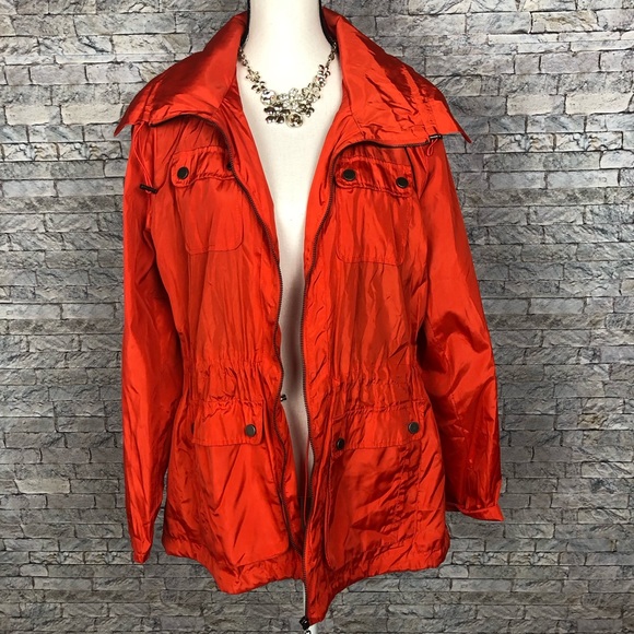 Tommy Hilfiger Jackets & Blazers - Tommy Hilfiger size Large orange multi-look jacket